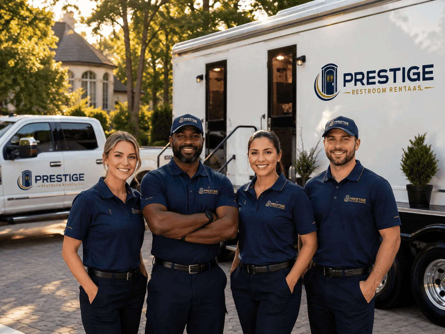Trusted Luxury Portable Restrooms company in Littlerock, CA